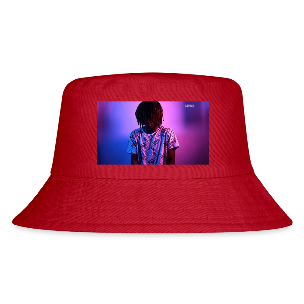 Kid's Bucket Hat - red