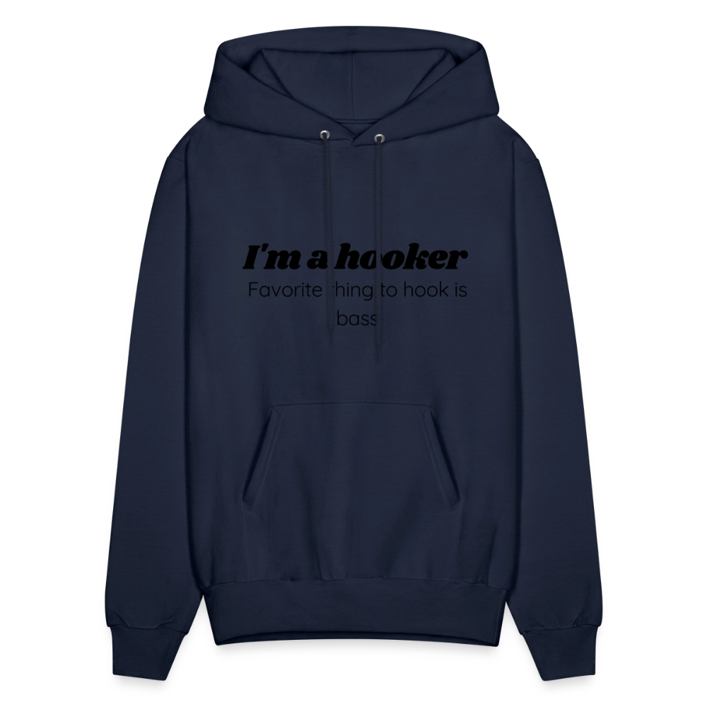 Hooker hoodie family friendly - navy