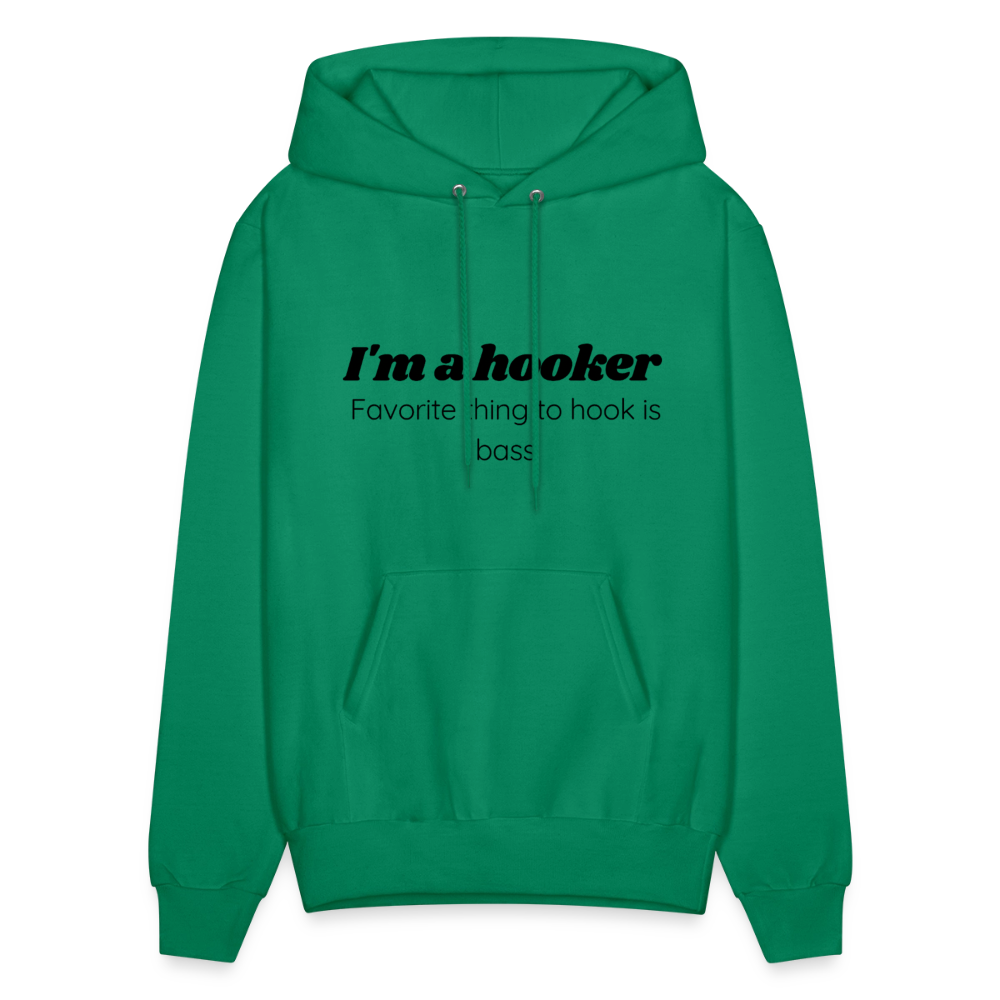 Hooker hoodie family friendly - kelly green