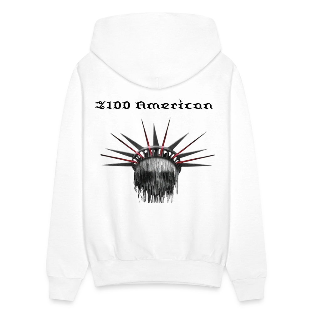 Most American  Hoodie - white