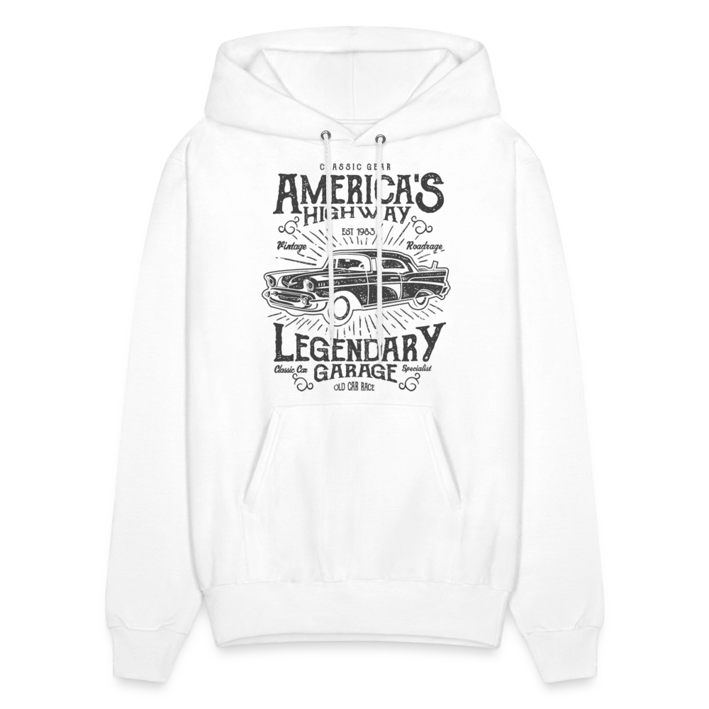 Most American  Hoodie - white