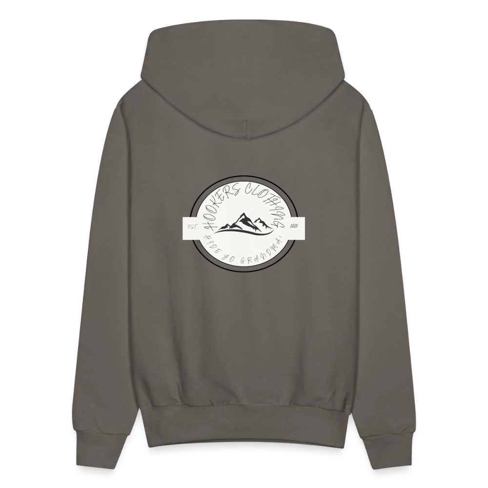 Hooker hoodie family friendly - asphalt gray