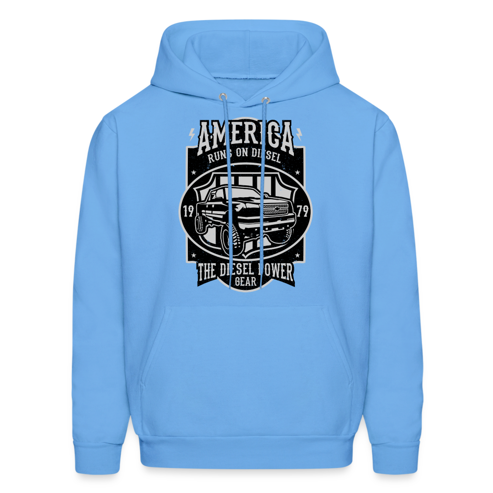 Men's Hoodie - carolina blue