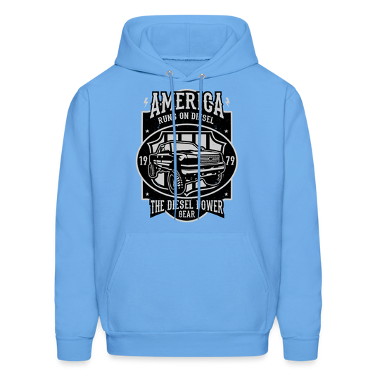 Men's Hoodie - carolina blue