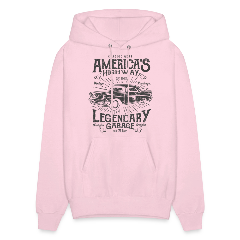 Most American  Hoodie - pale pink