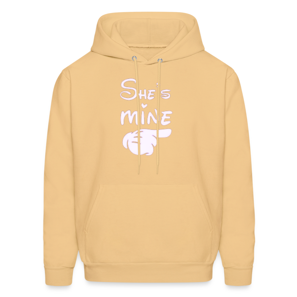 Men's Hoodie - light gold 