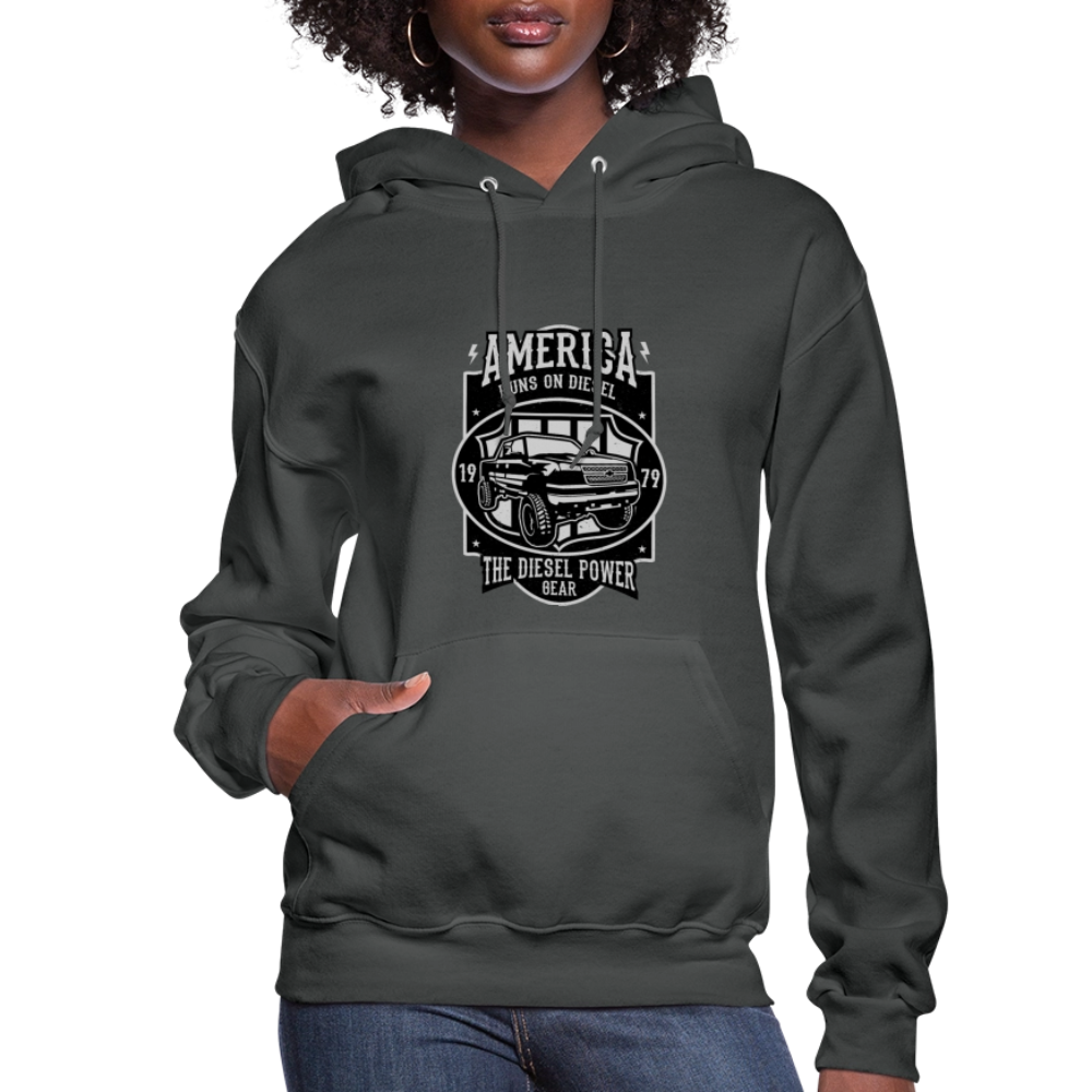 Women's Hoodie - asphalt