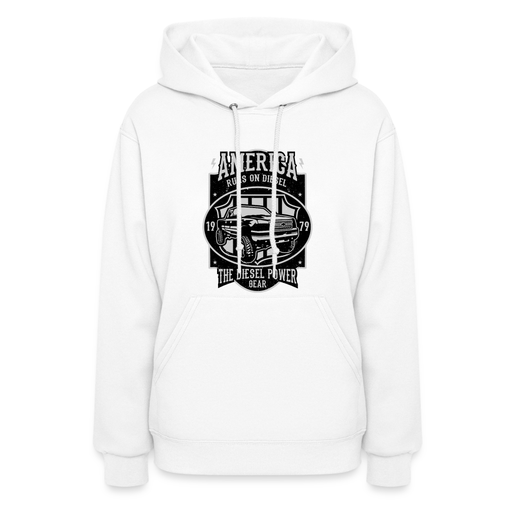 Women's Hoodie - white