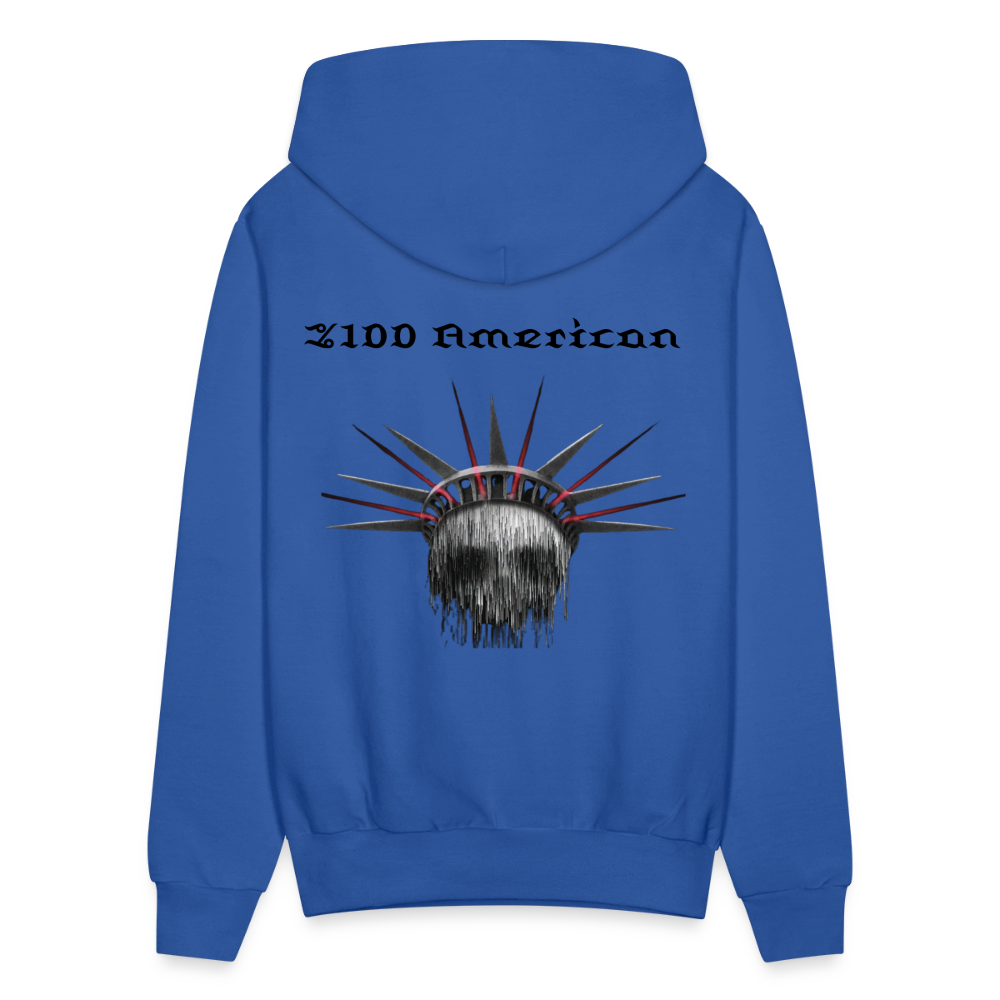 Most American  Hoodie - royal blue