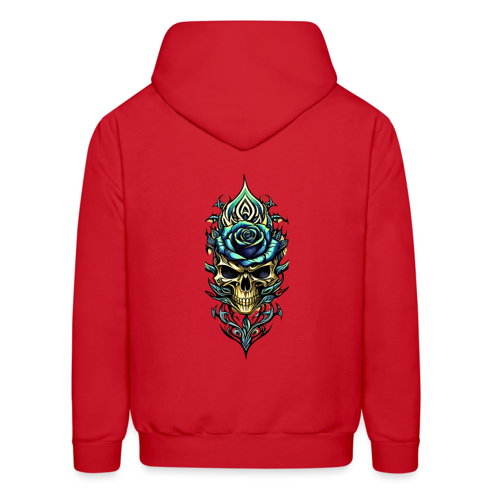 Roses Hoodie - red