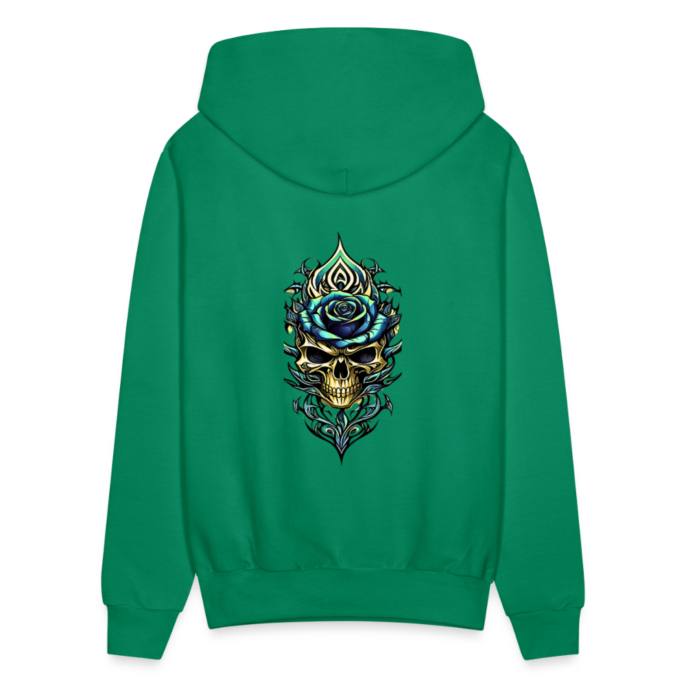 Roses Hoodie - kelly green