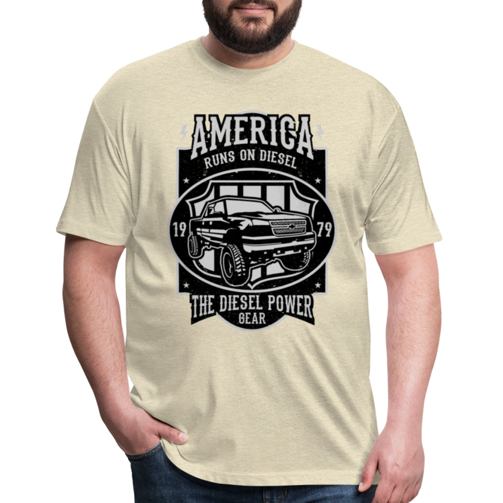 America cotton shirt - heather cream