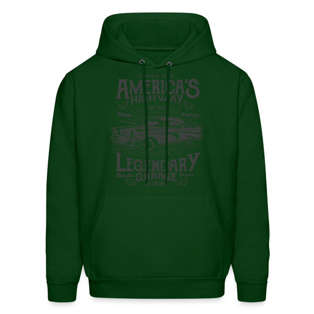 Most American  Hoodie - forest green