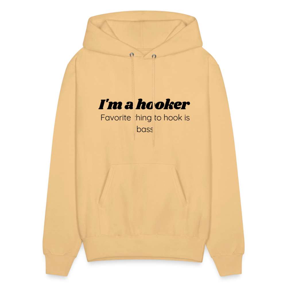 Hooker hoodie family friendly - light gold 