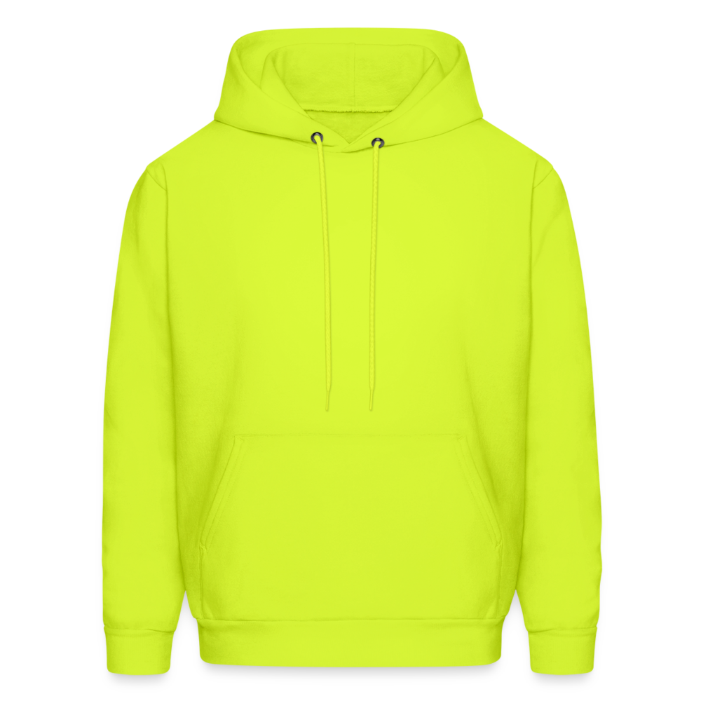 Men's Hoodie - safety green