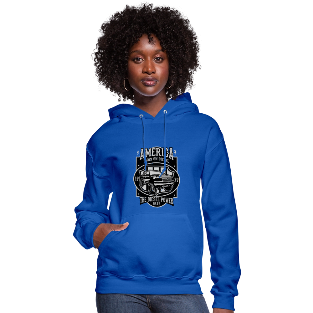 Women's Hoodie - royal blue