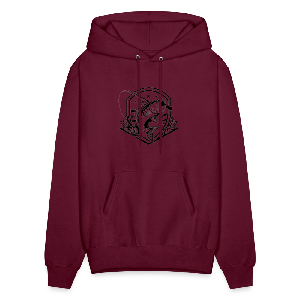 Men's Hoodie - burgundy