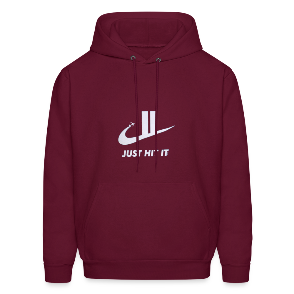 Men's Hoodie - burgundy