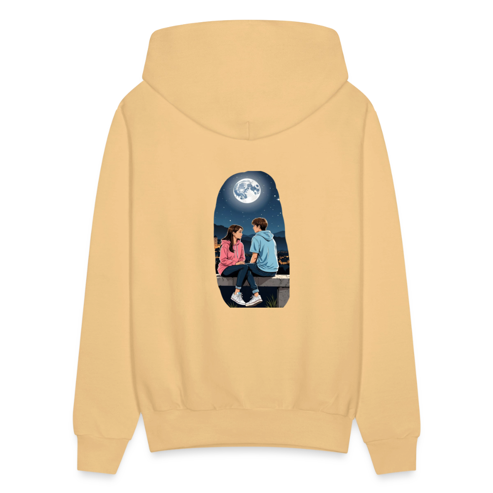 Men's Hoodie - light gold 