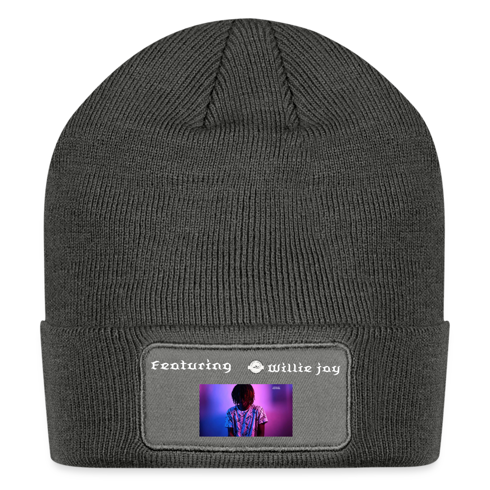 Featured Beanie - charcoal grey